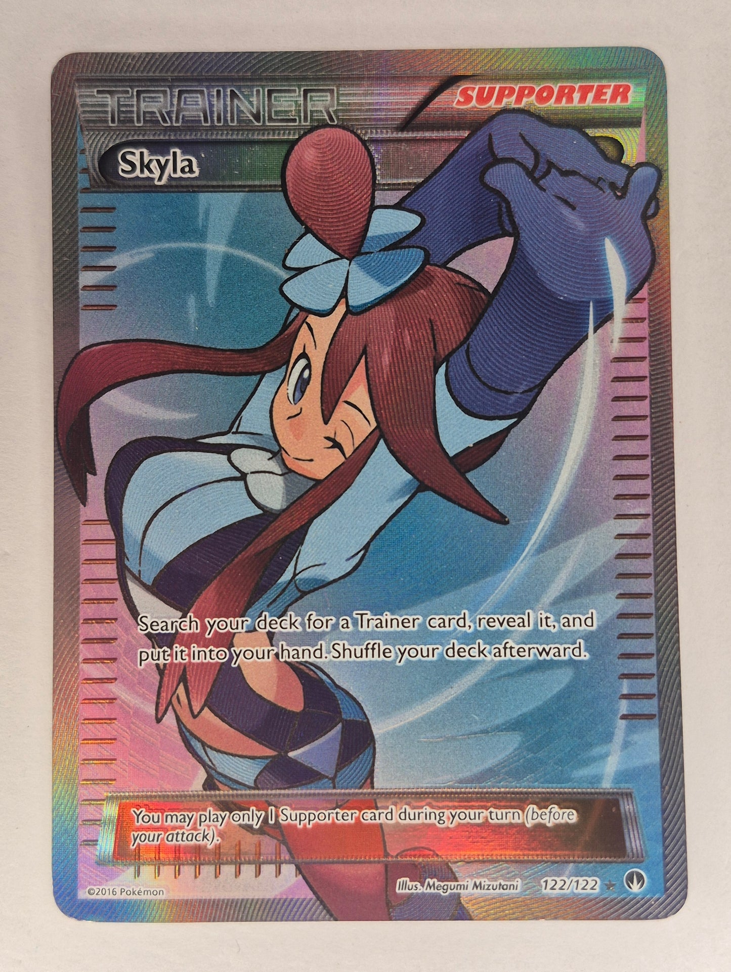 2016 Skyla 122/122  BREAKpoint Ultra Rare Pokemon LP/MP