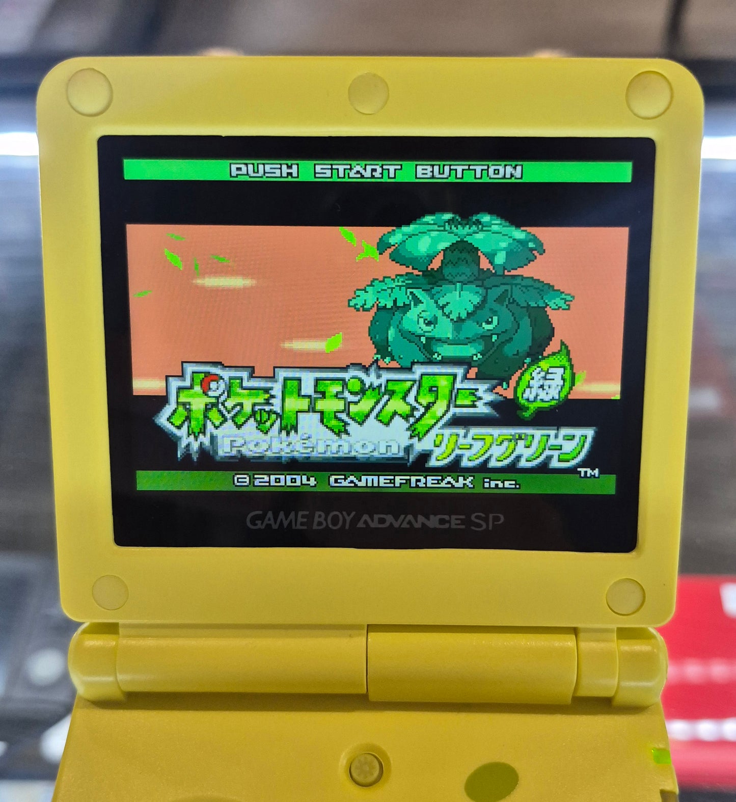 Nintendo Gameboy Advance SP GBA IPS V2 Backlit Lcd Console Spongebob Squarepants