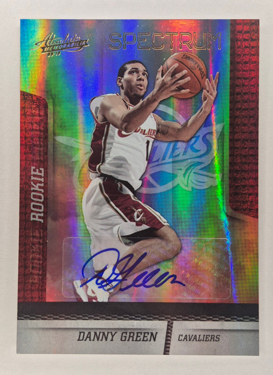 2009-10 Absolute Memorabilia Spectrum GOLD  #137 Danny Green RC AUTO 217/249.