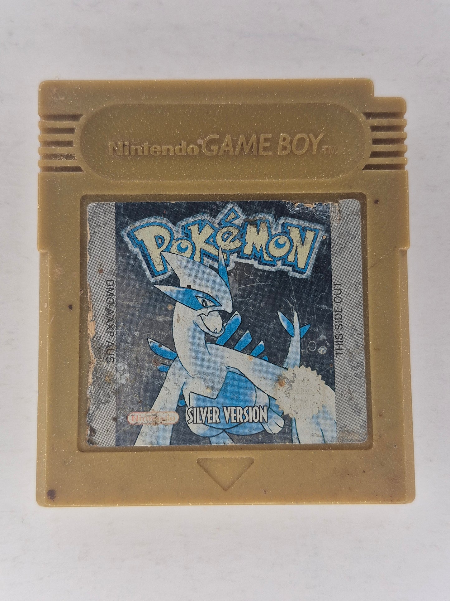 1999 Nintendo Gameboy Pokemon Silver Version AUS Cart NEW Save Battery Faded!