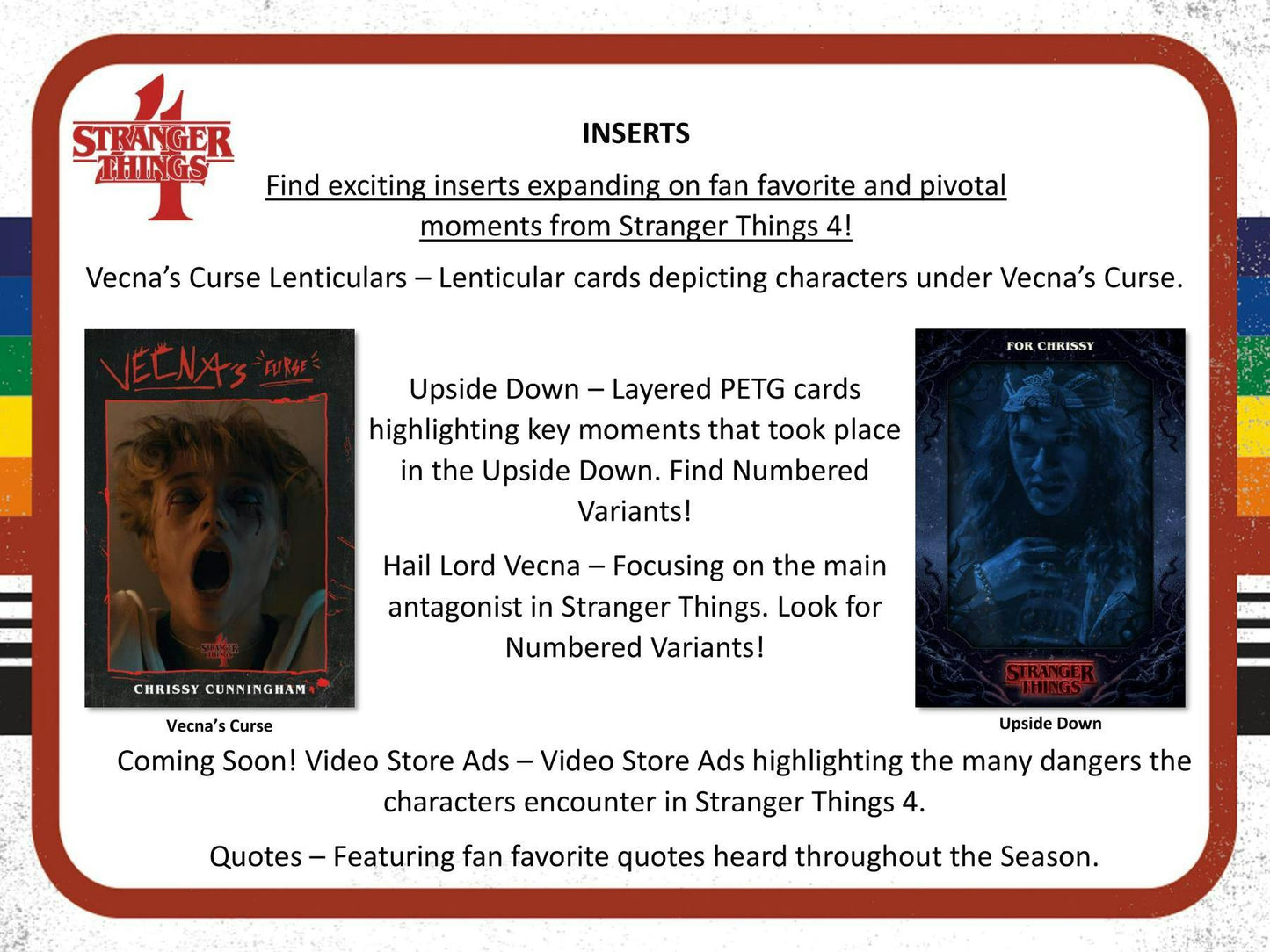 2023 Topps Zerocool Stranger Things Season 4 Hobby Box